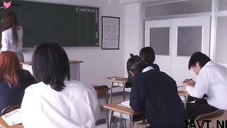 Aroused teacher needs it deep