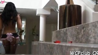 Ebony pal bangs white gal