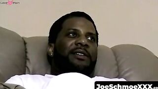JoeSchmoeXXX.com - Big cocked black amateur masturbates solo on camera with passion
