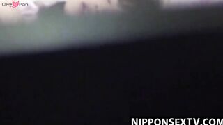 Gorgeous woman caught on lens stroking her slit with lust