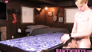 RawTwinkys.com - Young men hook up for raw bareback sensations and explosive cum shot