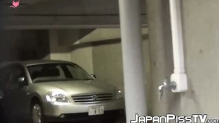 These thong removing Japanese babes unleash full stream all over town