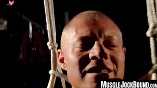 MuscleJockBound.com - Beau Sinclair endures powerful Master's pain