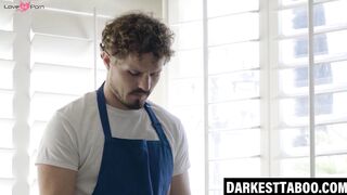 Alison Rey cleans then sucks Will Pounders cock