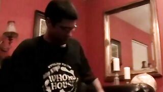 JoeSchmoeXXX.com - Young guys have their cocks sucked by their older lover's expertis