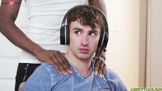 Ryan Jacobs and Jade Desire take advantage of the situation by BOTH jerking off