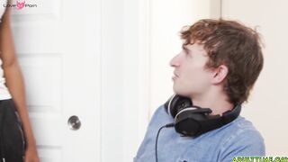 Ryan Jacobs and Jade Desire take advantage of the situation by BOTH jerking off