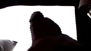 Youngster drains mature cock with expert throat skills
