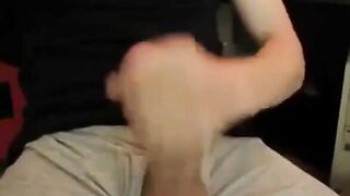 Big Cock, Huge Load! Amateur Handjob by a Man with a Big Dick!