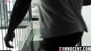 Zazie Skymm ass vigorously stretched by gigantic black dick