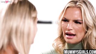 Emma Hix gives Rachael Cavalli pussy draining lap dance
