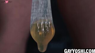Yoshi Kawasaki drinks piss after drenching himself in it