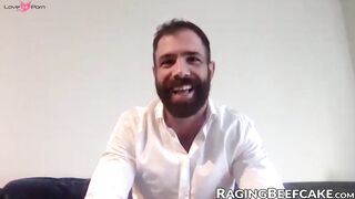 Jake Nicola toys with his hole for Wade Wolfgar during virtual meeting