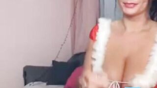 Big Tits Xmas Webcam Show
