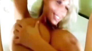 Big Natural Tits Shake During Solo Webcam Show