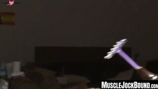 MuscleJockBound.com - Moretti's nipples to abs tormented with electrodes