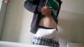 Muscular Twinks Cum Together in Hot Handjob Session