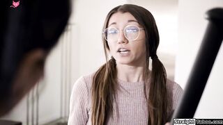 My roommates small tits lesbian gf licks me just as planned