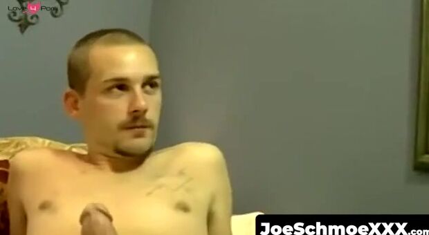 JoeSchmoeXXX.com - Amateur dude gets bareback anal from his pal in this intense video