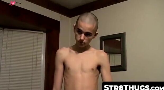 Str8Thugs.com - Straight jock's solo stroking session with a sticky cum blasting surp