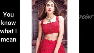 Sara Ali Khan Cum tribute without background music