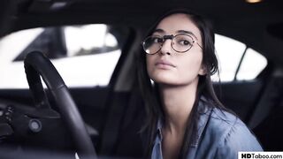 Nerdy cunt with mouth having sex with school bully - Emily Willis
