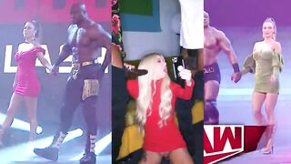 WWE Lana WORSHIPS big black cock – PMV SPLITSCREEN EDIT