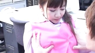 Amazing Asian rides hard