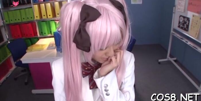 Hot action in Japanese cosplay