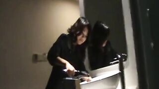 Asian Girl Uses a Bottle to Masturbate