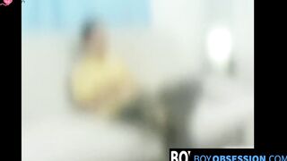 BoyObsession.com - Latino Cody Ethan's solo stroking session after a sexy photoshoot
