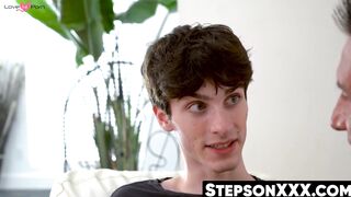 Jax Thirio hammers stepson Max Mabry's ass until he cums
