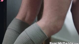 Army general Alex spanks and barebacks twink solider Ryan Olsen