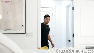Seductive babes Lexi Luna and Madison Wilde pussy hammered in foursome