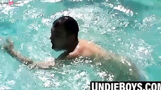 Panty twink enjoying intimate solo cock stroking