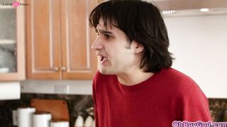 Andi Avalon offering to let her stepson ELias Cash creampie her