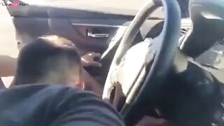 Public Blowjob Fun: Outdoor Handjob and Masturbation