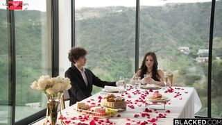 BLACKED bbc-Curious Baddie Theodora Day Ditches Loser bf For A Real Man