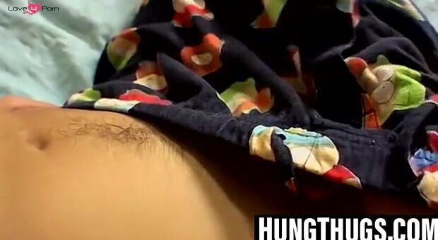 Skinny athletic straightie strokes cock and cums