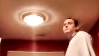 JoeSchmoeXXX.com - Young amateur facializes his buddy who is masturbating with excite