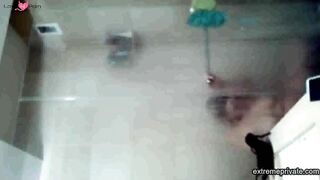Intimate bathroom scenes stepmother Stacey