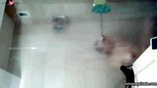 Intimate bathroom scenes stepmother Stacey