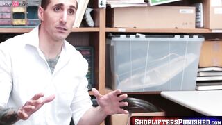 ShopliftersPunished.com - Petite blonde Joseline Kelly fucked deep by Marcus London a