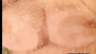 Busty Step-Mother Teases Her Son With A Striptease And Blowjob