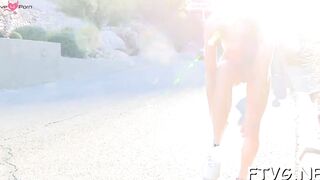 Busty Babes - Hot Blonde Teen Striptease & Masturbation Session