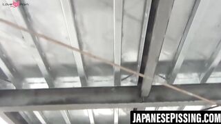 Japanese Cuties - Secret Peeping Tom Captures Pissing Girls
