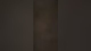 Black escort takes a cummed