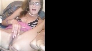 Web Cam Masturbation with a Carrot