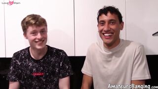 Hunks Older Guy & Twink Fucked Hard in Bedroom