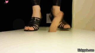 Dominatrix Trampler - Femdom Footjob with Kinky Humiliation